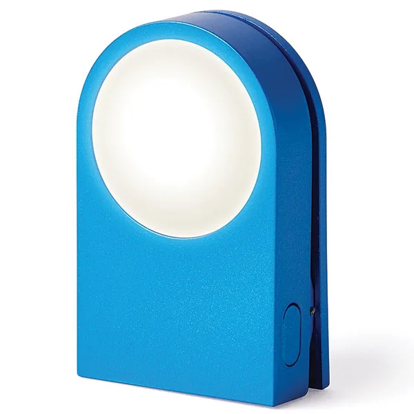Lexon Lucie klips LED niebieski, blue LL121B
