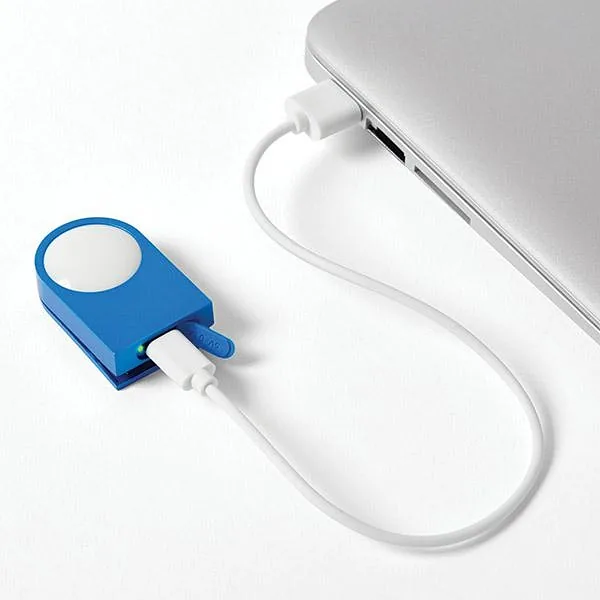 Lexon Lucie klips LED niebieski, blue LL121B