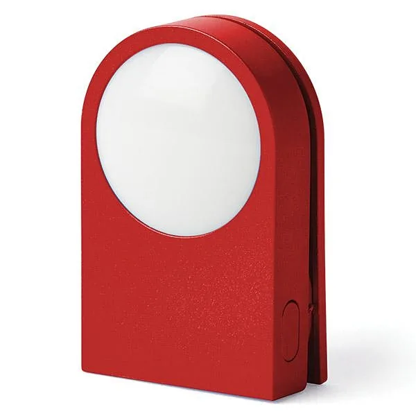 Lexon Lucie klips LED czerwony, red LL121R