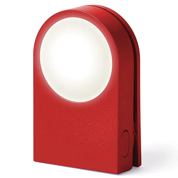 Lexon Lucie klips LED czerwony, red LL121R