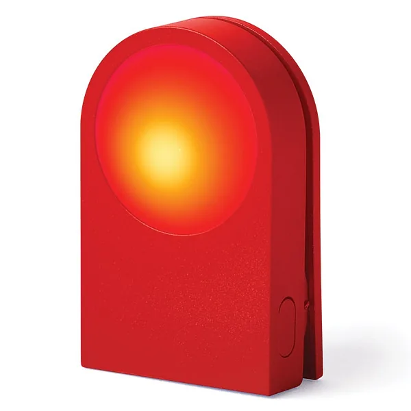 Lexon Lucie klips LED czerwony, red LL121R