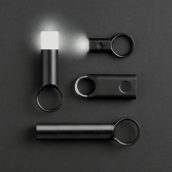 Lexon Nomaday Keychain with Flashlight dark green LL136DG1