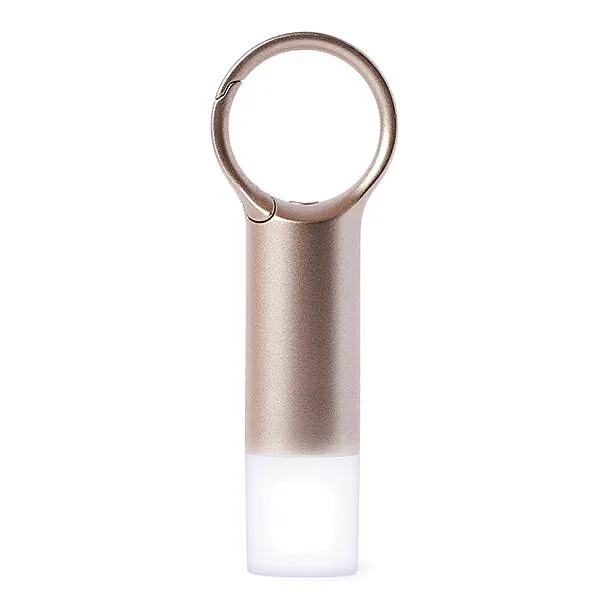 Lexon Nomaday Flash Brelok LED złoty, gold LL137D
