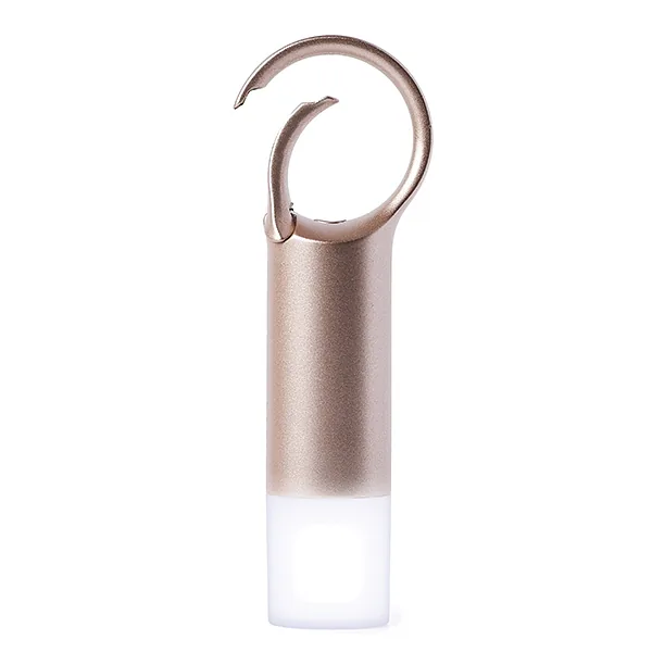 Lexon Nomaday Flash Brelok LED złoty, gold LL137D