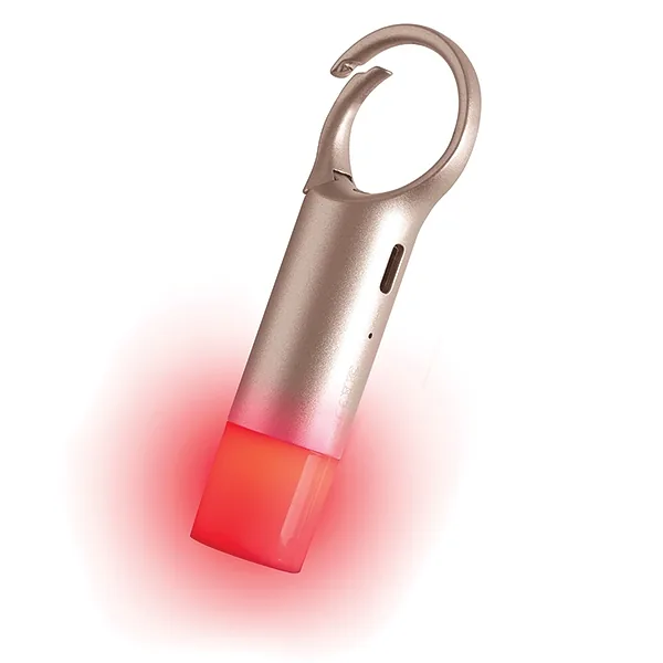 Lexon Nomaday Flash Brelok LED złoty, gold LL137D