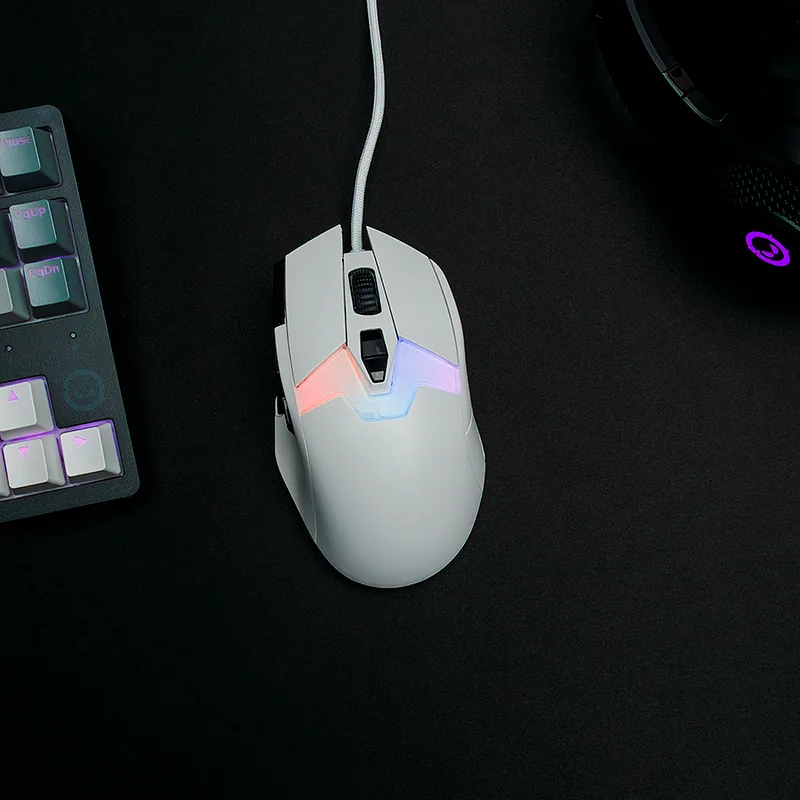 LORGAR MSP80, 8000 Hz Gaming Mouse Pro, White