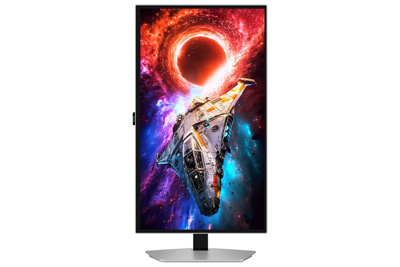 Samsung G80SH PC lamekuvar 68,6 cm (27″) 3840 x 2160 pikslit 4K Ultra HD OLED-ekraan Hõbe