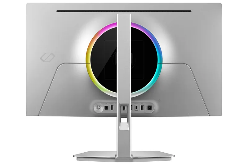 Samsung G80SH PC lamekuvar 68,6 cm (27″) 3840 x 2160 pikslit 4K Ultra HD OLED-ekraan Hõbe