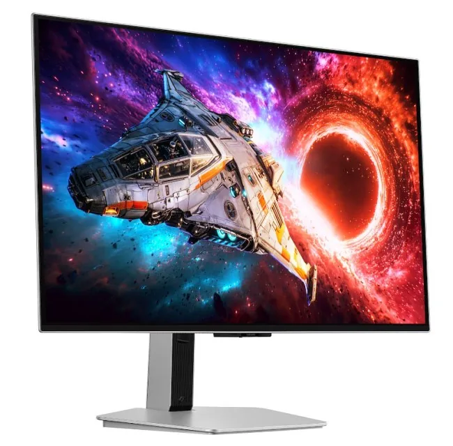 Samsung G80SH PC lamekuvar 68,6 cm (27″) 3840 x 2160 pikslit 4K Ultra HD OLED-ekraan Hõbe