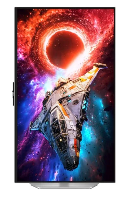 Samsung G80SH PC lamekuvar 68,6 cm (27″) 3840 x 2160 pikslit 4K Ultra HD OLED-ekraan Hõbe