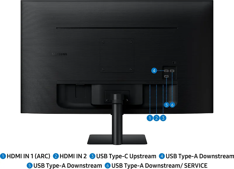 Samsung M7 M70F PC lamekuvar 81,3 cm (32″) 3840 x 2160 pikslit 4K Ultra HD LED Must