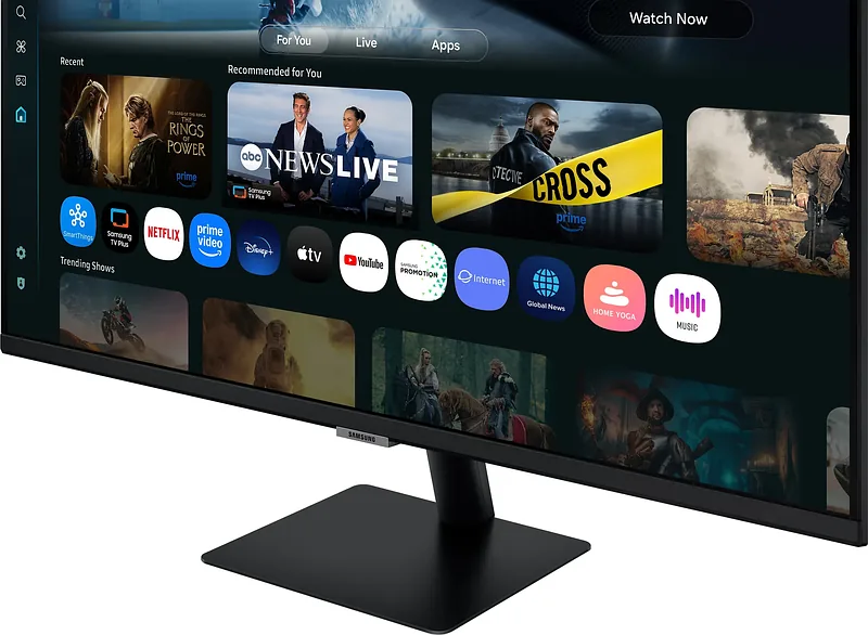 Samsung M7 M70F PC lamekuvar 81,3 cm (32″) 3840 x 2160 pikslit 4K Ultra HD LED Must