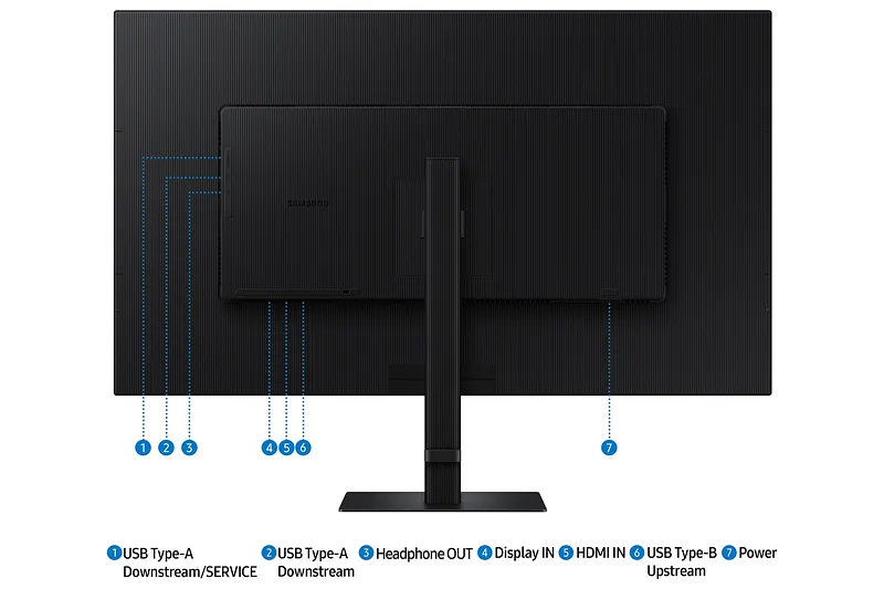 Samsung S80D PC lamekuvar 94 cm (37″) 3840 x 2160 pikslit 4K Ultra HD LCD Must