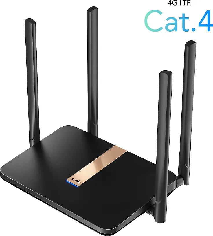 Cudy LT500D AC1200 4G LTE-modeem ja WiFi-juurdepääsupunkt