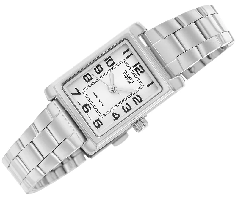 Casio Timeless LTP-1234PD-7BEG Women’s Watch 21mm Silver Case White Dial