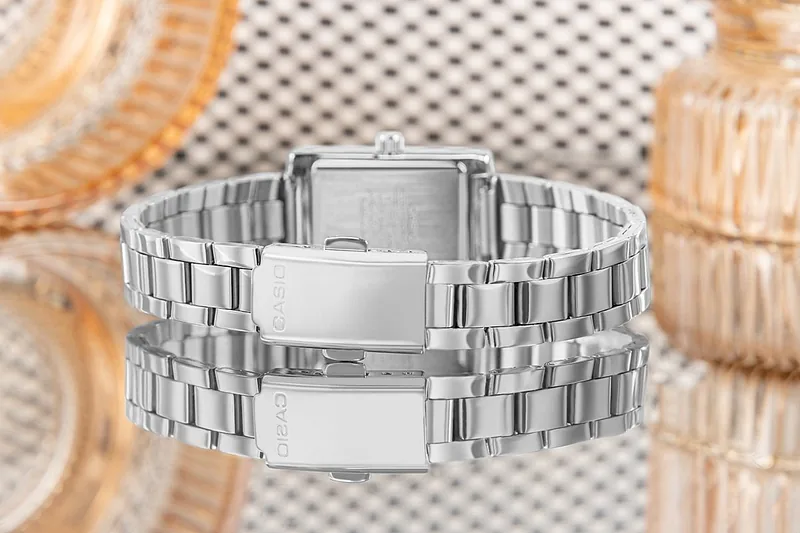 Casio Timeless LTP-1234PD-7BEG Women’s Watch 21mm Silver Case White Dial
