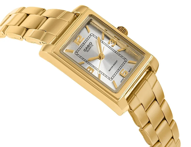 Casio Timeless LTP-1234PG-7AEG Women’s Watch 21mm Gold Case Silver Dial