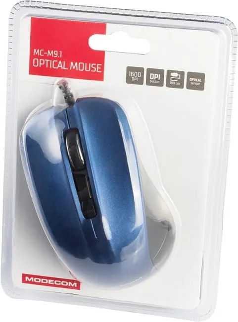 Modecom MC-M9.1 czarno-niebieska