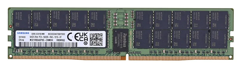 Samsung M321R8GA0PB0-CWM mälumoodul 64 GB 1 x 64 GB DDR5 5600 MHz