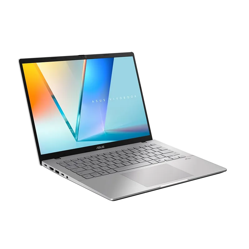 ASUS Vivobook S14 M3407GA-SF013W Ryzen AI 7 445 14.0″ WUXGA 60Hz 300 nits 16GB DDR5 512GB SSD Radeon Graphics FHD webcam 70Wh battery Windows 11 Aluminium Cool Silver