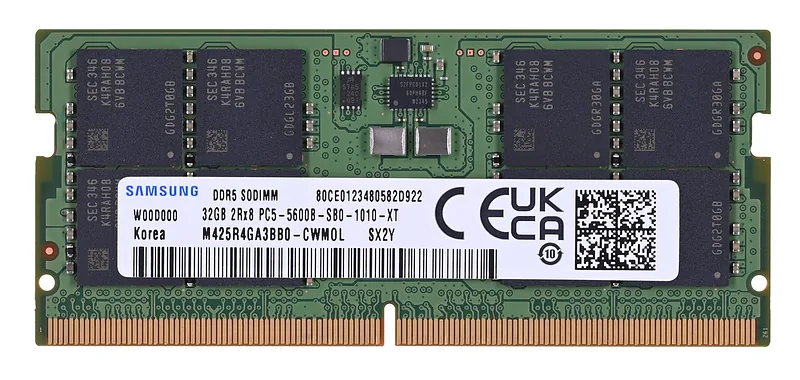 Samsung M425R4GA3BB0-CWM mälumoodul 32 GB 2 x 16 GB DDR5 5600 MHz