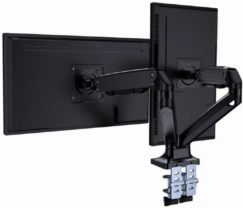 Gembird MA-DA2-03 Full-motion 2-display Mounting Arm 100×100 / 10kg