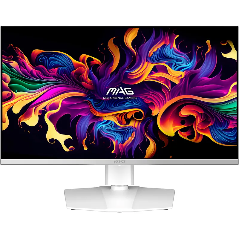 MSI MAG 272QPW QD-OLED X28 PC lamekuvar 67,3 cm (26.5″) 2560 x 1440 pikslit Wide Quad HD Valge