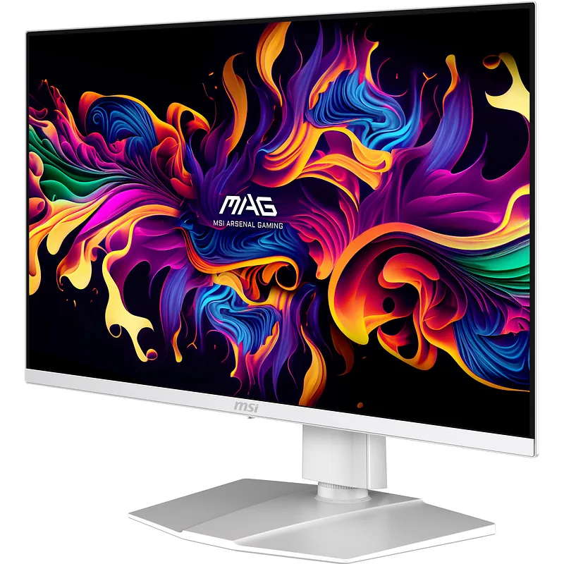 MSI MAG 272QPW QD-OLED X28 PC lamekuvar 67,3 cm (26.5″) 2560 x 1440 pikslit Wide Quad HD Valge