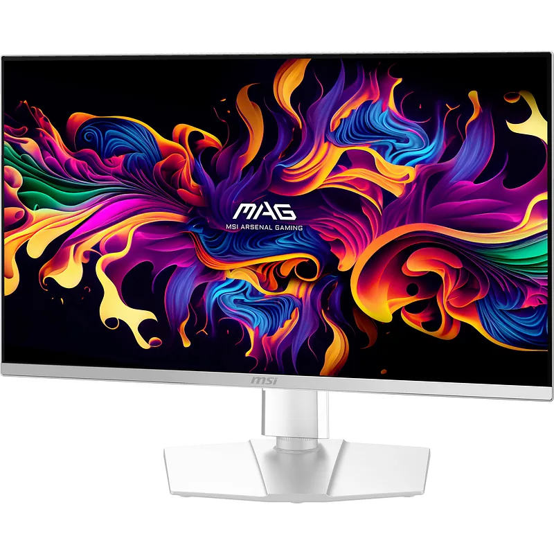 MSI MAG 272QPW QD-OLED X28 PC lamekuvar 67,3 cm (26.5″) 2560 x 1440 pikslit Wide Quad HD Valge