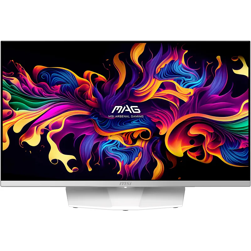 MSI MAG 272QPW QD-OLED X28 PC lamekuvar 67,3 cm (26.5″) 2560 x 1440 pikslit Wide Quad HD Valge