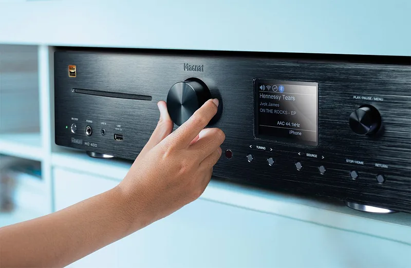 Magnat MC 400 – Network Player 40 W, 2.0 ch. stereo, black