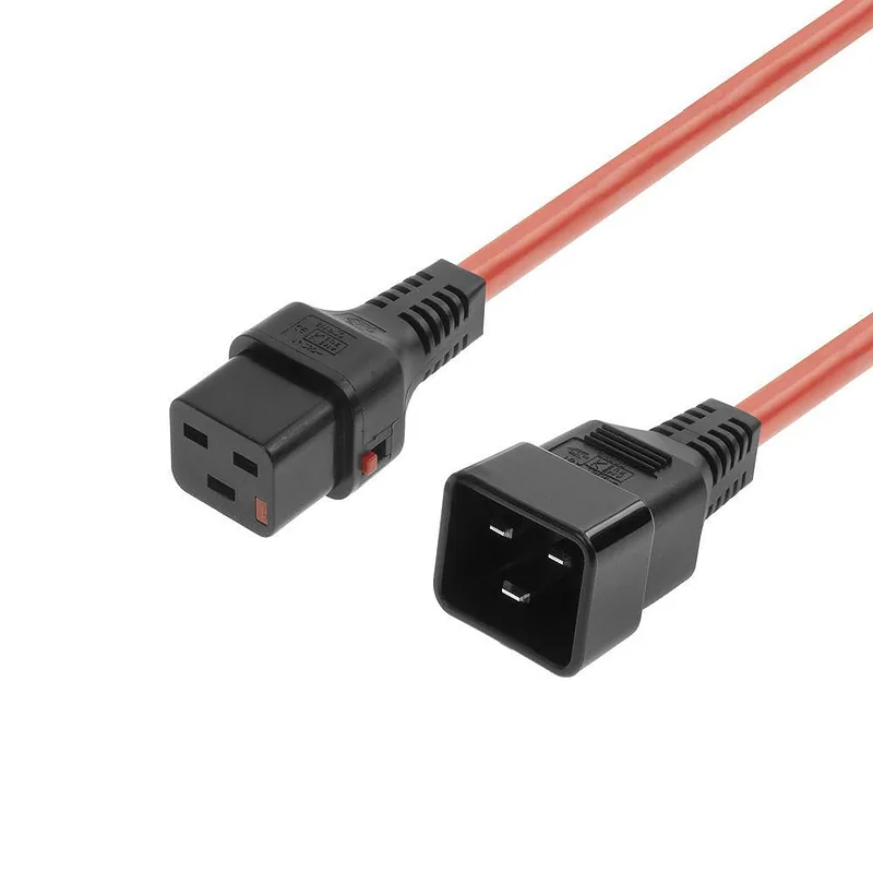 Powercord C19 IEC Lock - C20