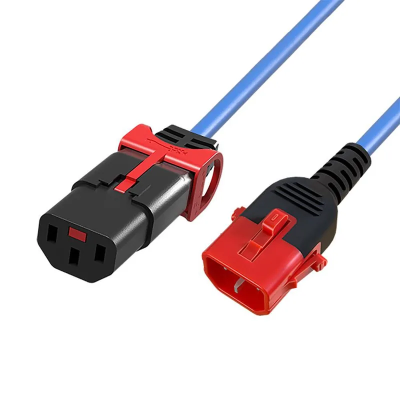 Microconnect MC-DUALC13C14S-1.5B toitekaabel Sinine 1,5 m C13 pistikut C14 pistikut