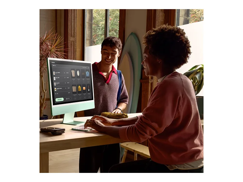 Apple iMac, Desktop, AIO, 24 “, Apple M4, Internal memory 24 GB, Solid-state drive capacity 512 GB, Apple M4 chip 10-core CPU/10-core GPU, Keyboard language English, macOS