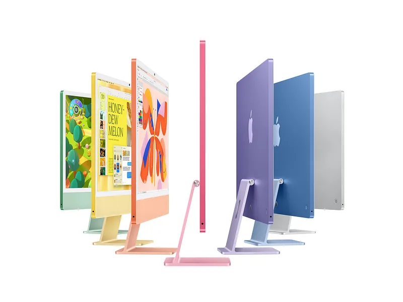 Apple iMac, Desktop, AIO, 24 “, Apple M4, Internal memory 24 GB, Solid-state drive capacity 512 GB, Apple M4 chip 10-core CPU/10-core GPU, Keyboard language English, macOS