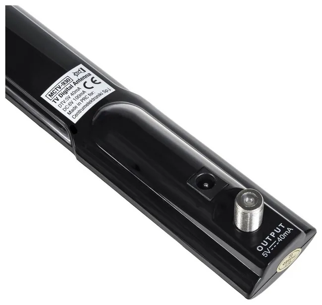 Maclean TV DVB-T/T2 H.265 HEVC tubowa filtr LTE MCTV-930 czarna