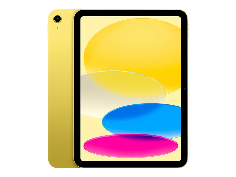 Apple, iPad, 11 ", Yellow, IPS, Liquid Retina, 2360 x 1640 pixels, Apple A16, 512 GB, Wi-Fi, Front camera, 12 MP, Rear camera, 12 MP, Bluetooth, 5.3, iPadOS, USB-C charging cable