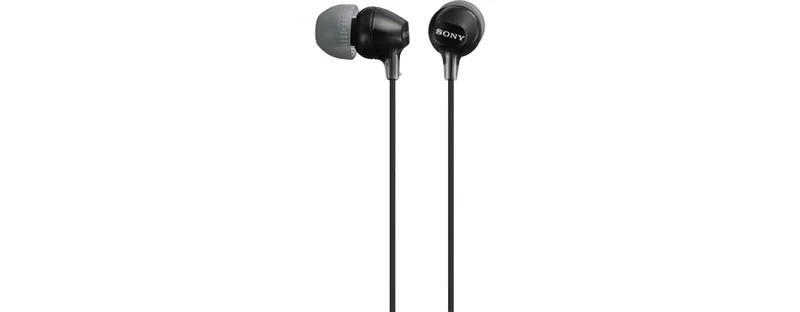 Sony MDR-EX15AP Kõrvaklapp Juhtmega ühendatud Kõrvasisene Kõned/muusika Must