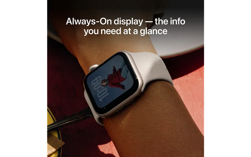 Apple Watch SE 3 (GPS + Cellular) 40 mm tähtivalge alumiiniumkorpus ja tähtivalge spordirihm, S/M