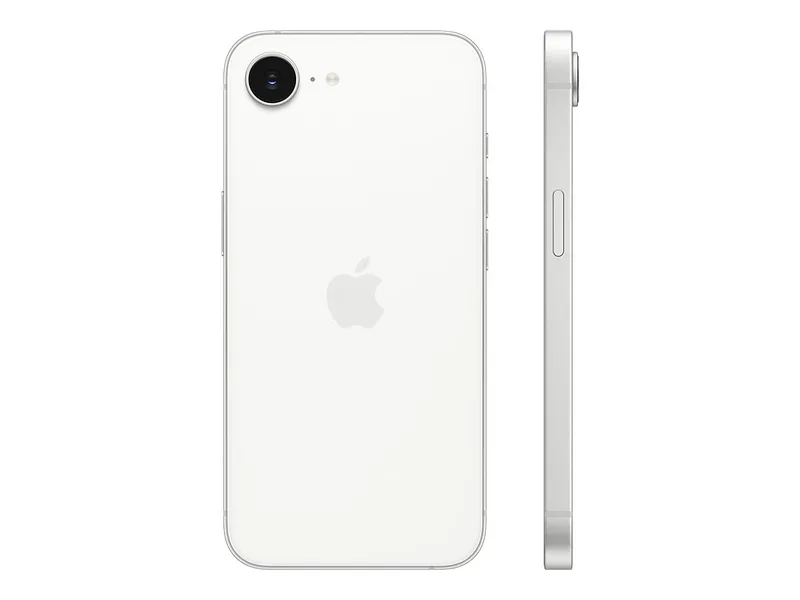 Apple, iPhone 17e, White, 6.1 “, 2532 x 1170 pixels, A19, Internal RAM 8 GB, 256 GB, Dual SIM, Nano SIM, 4G, 5G, Main camera resolution 48 MP, iOS, Secondary camera resolution 12 MP, 26