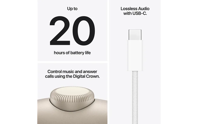 Apple AirPods Max 2 kõrvaklapid, tähtvalge