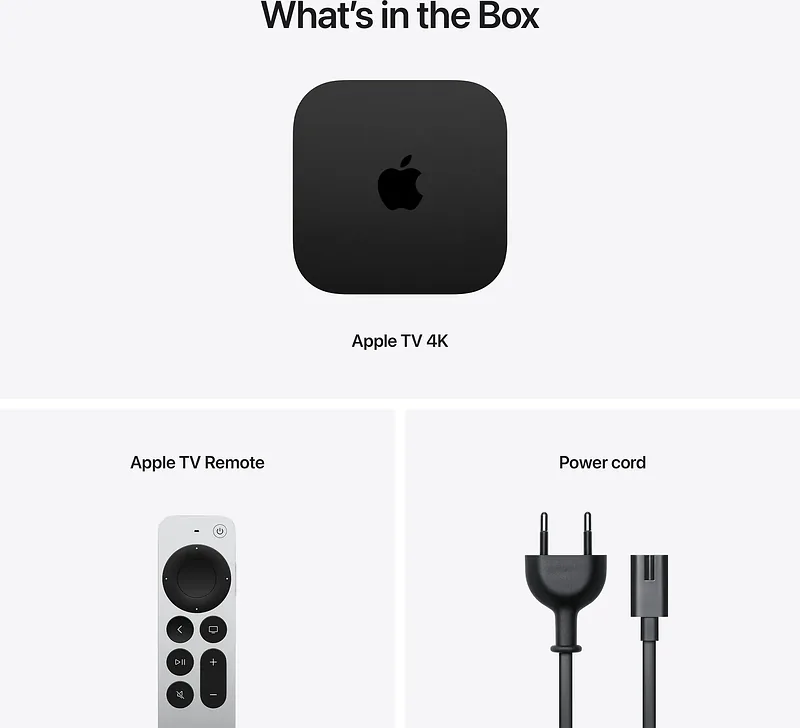 Apple TV 4K 128 GB Wi-Fi + Ethernet meediapleier (MN893)