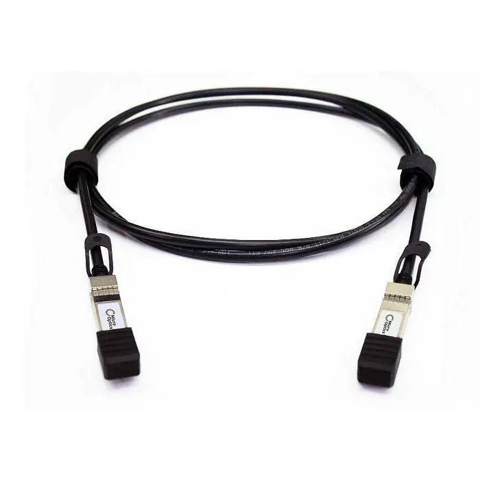 Lanview MO-SP10TW1 InfiniBand ja kiudoptilised kaablid 1 m SFP+ Must