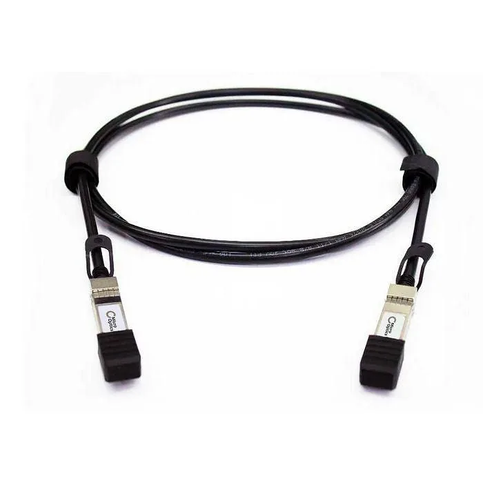 Lanview MO-SP10TW1 InfiniBand ja kiudoptilised kaablid 1 m SFP+ Must