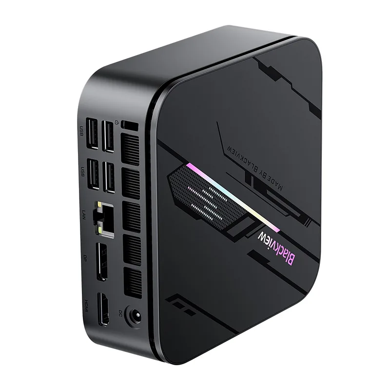 Mini PC Blackview MP100 Pro Ryzen 5 7430U 16GB SSD512 W11Pro grey