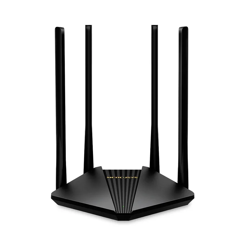 Mercusys, AC1200 Wireless Dual Band Gigabit Router, MR30G, 802.11ac, 867+300 Mbit/s, Ethernet LAN (RJ-45) ports 2× Gigabit LAN Ports, Mesh Support No, MU-MiMO Yes, Antenna type 4× 5 dBi Fixed Omni-Directional Antennas, 24 month(s)