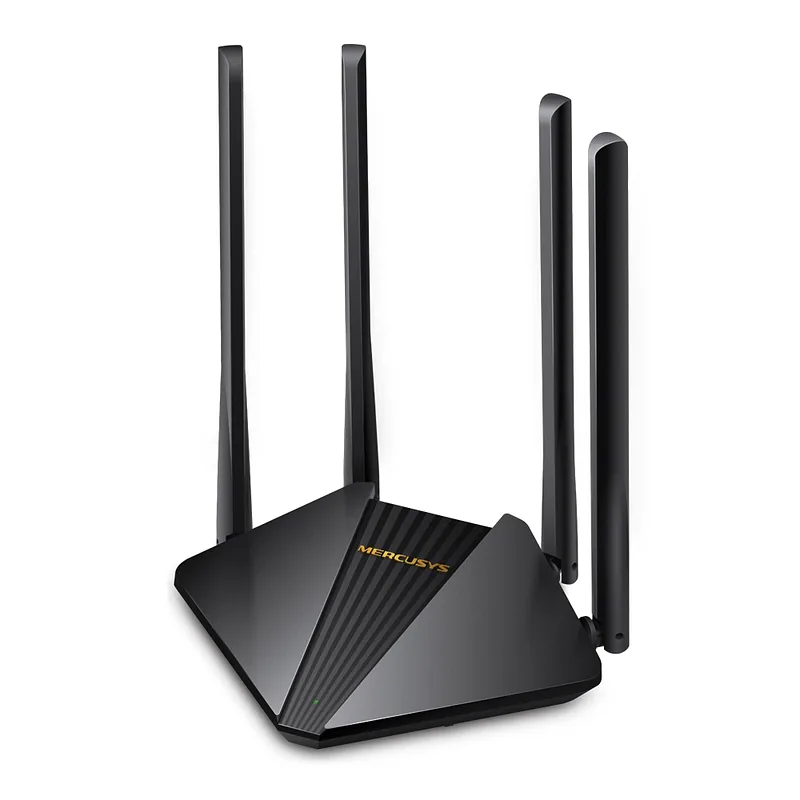 Mercusys, AC1200 Wireless Dual Band Gigabit Router, MR30G, 802.11ac, 867+300 Mbit/s, Ethernet LAN (RJ-45) ports 2× Gigabit LAN Ports, Mesh Support No, MU-MiMO Yes, Antenna type 4× 5 dBi Fixed Omni-Directional Antennas, 24 month(s)