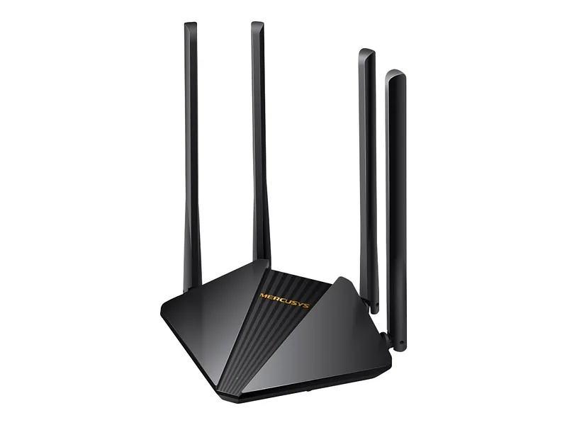 Mercusys, AC1200 Wireless Dual Band Gigabit Router, MR30G, 802.11ac, 867+300 Mbit/s, Ethernet LAN (RJ-45) ports 2× Gigabit LAN Ports, Mesh Support No, MU-MiMO Yes, Antenna type 4× 5 dBi Fixed Omni-Directional Antennas, 24 month(s)