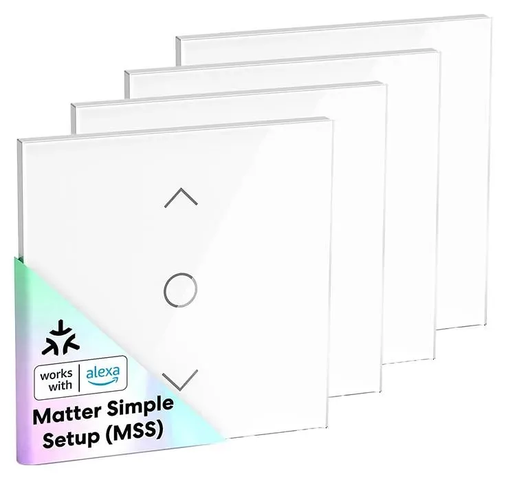 Inteligentny przełącznik rolet MEROSS MRS100MA(EU) Wi-Fi (Matter) (Zestaw 4 szt.)