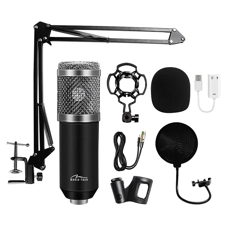 Media-Tech MT397S Studio&Streaming Microphone